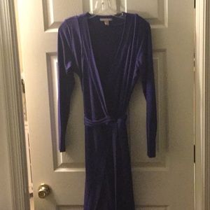 Banana Republic Blue Gemma Wrap Dress